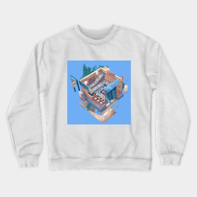 Isosushi Crewneck Sweatshirt by chengeling